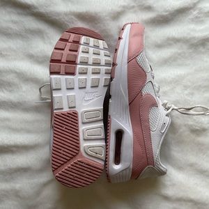 Pink and White Nike Air Max
